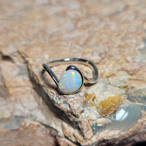 1.2ct Solid White Opal - Luigi Opal