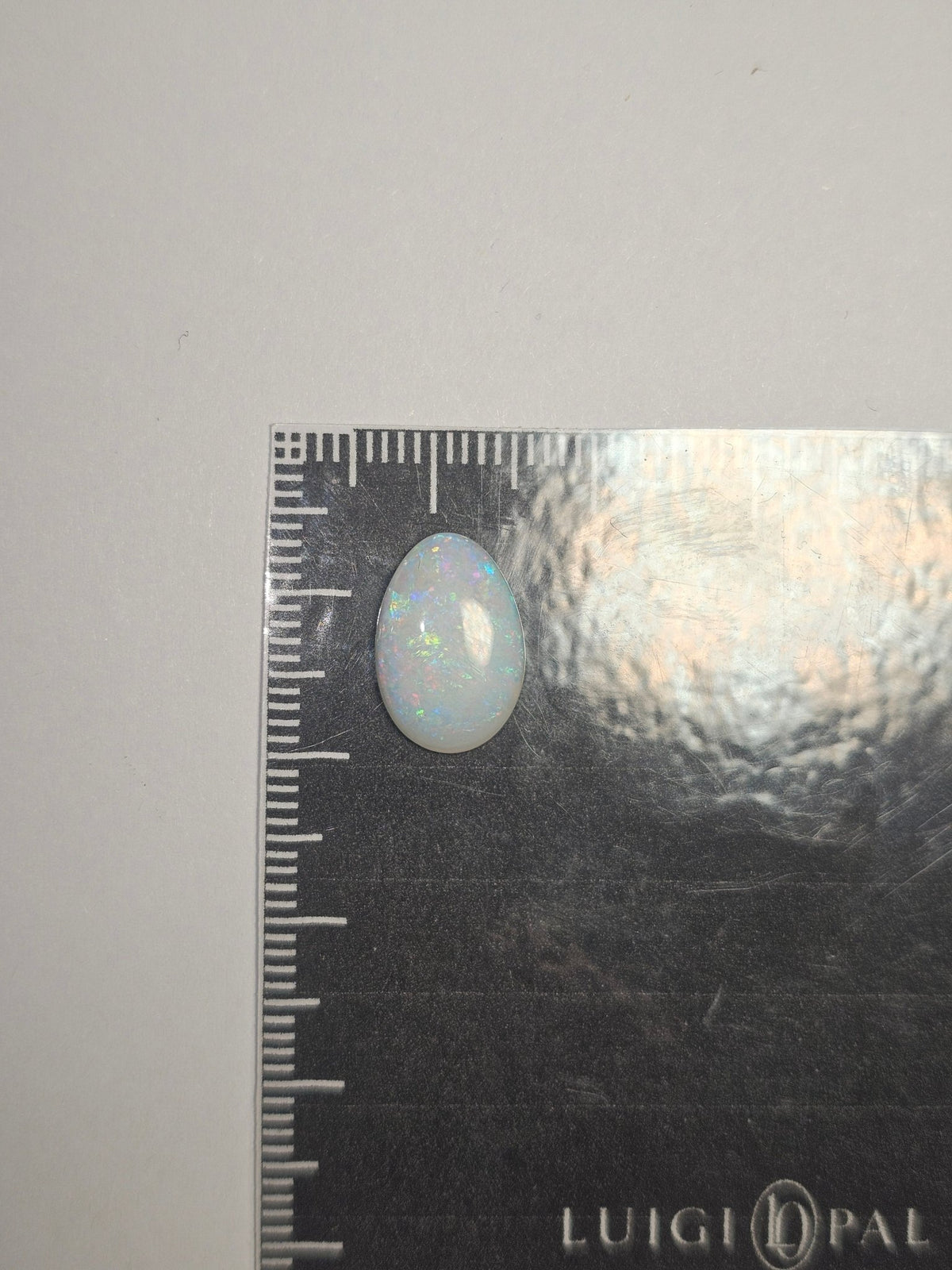 LO107 Turkey Ridge 2.3ct Freeform Drop - Luigi Opal
