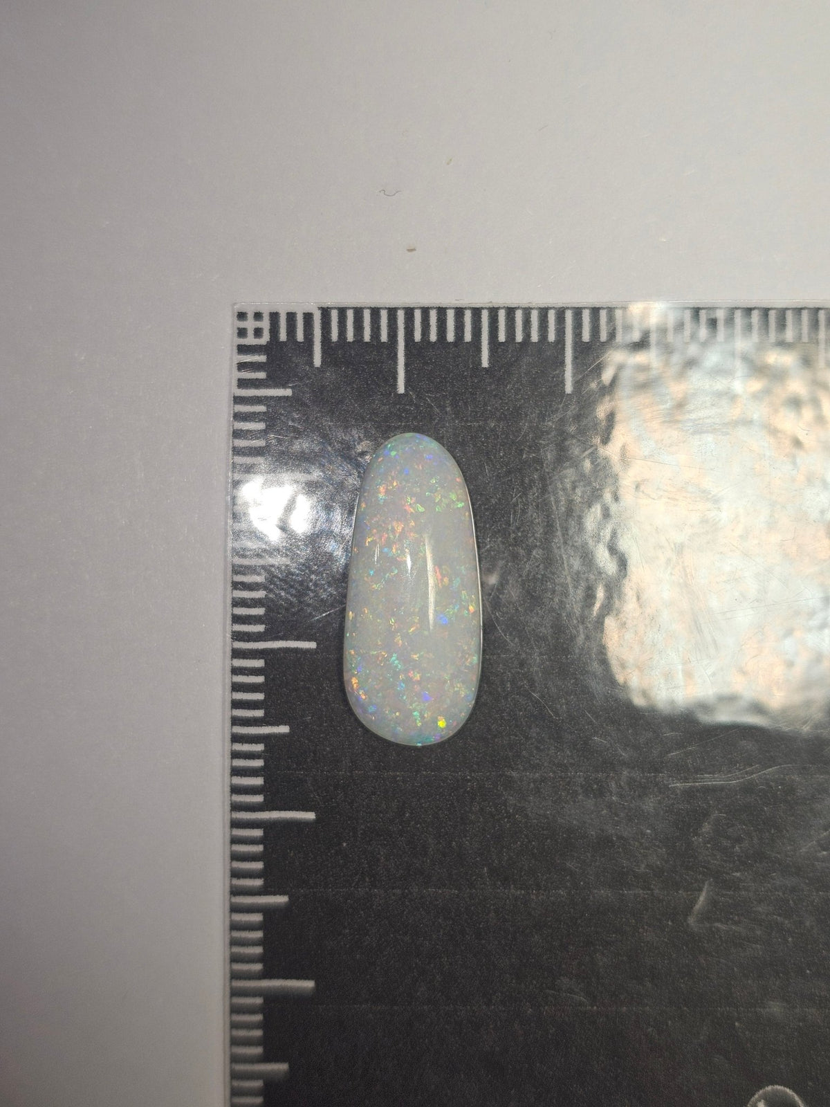LO110 Turkey Ridge 3.4ct Freeform Drop - Luigi Opal
