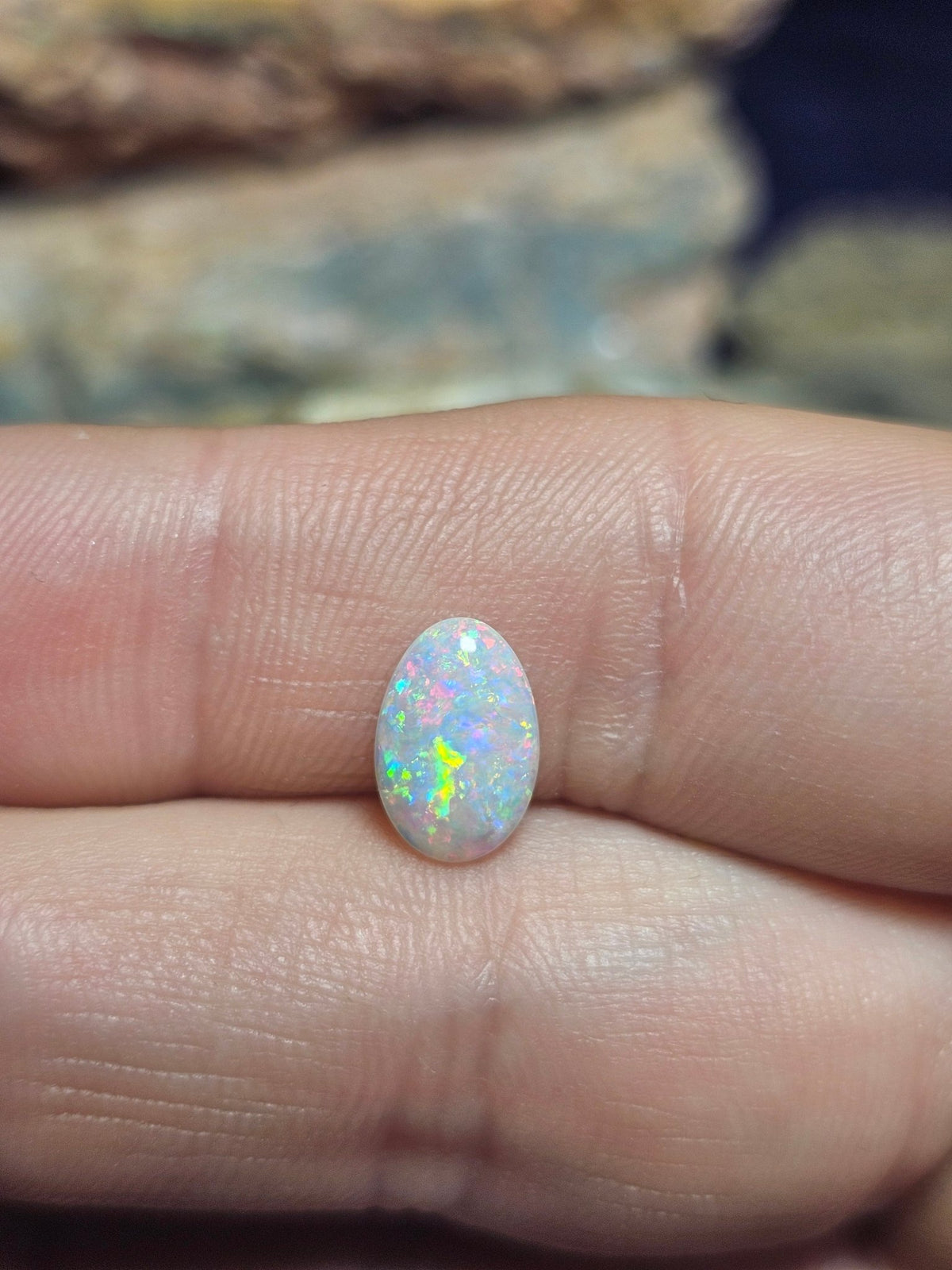 LO111 Turkey Ridge 1.2ct Freeform Drop - Luigi Opal