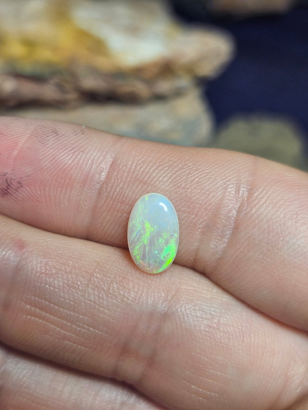 LO113 Turkey Ridge 1.5ct Oval - Luigi Opal