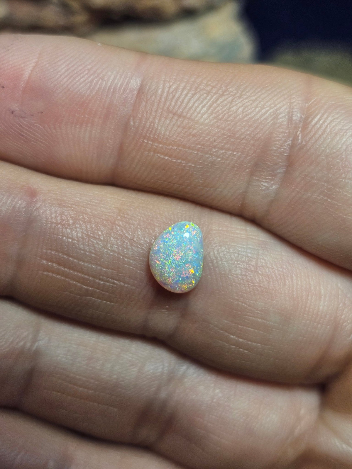 LO114 Turkey Ridge 1.3ct Freeform - Luigi Opal