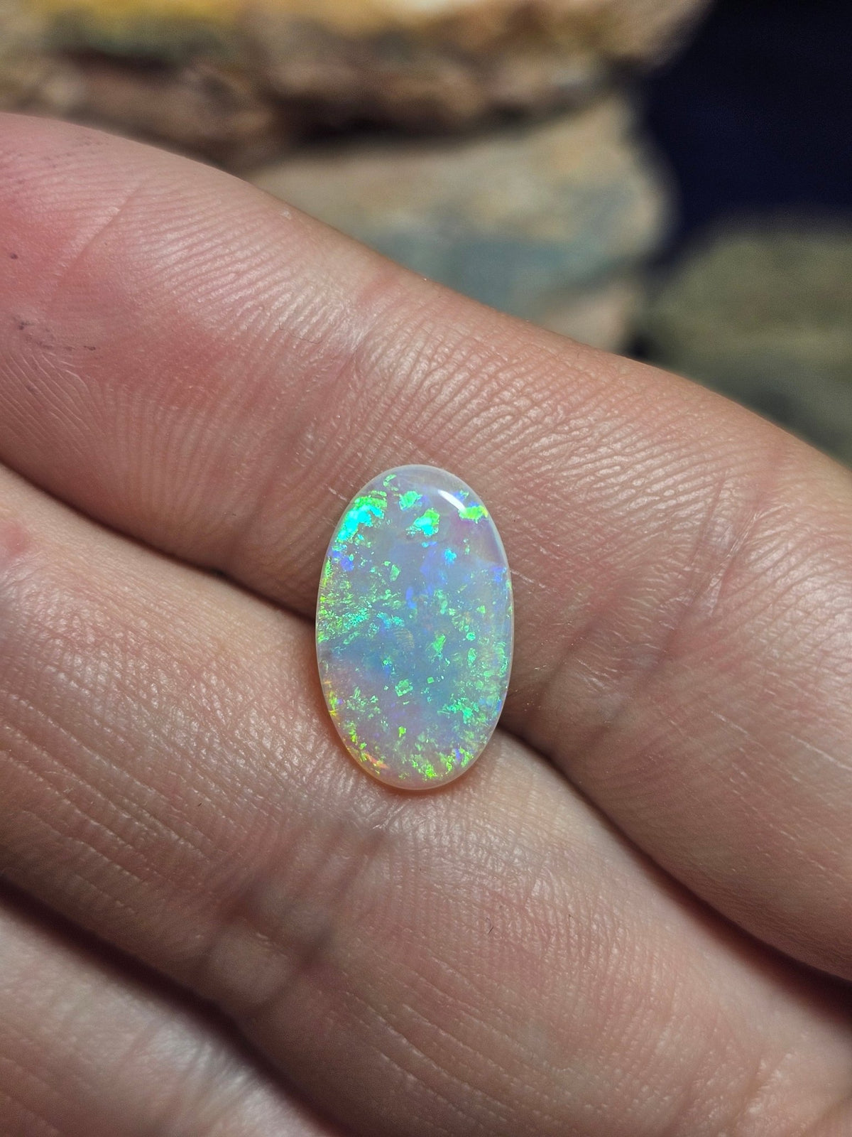 LO116 Turkey Ridge 2.8ct Oval - Luigi Opal