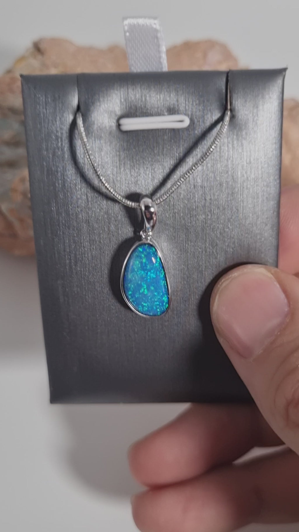 4.3ct Doublet Opal in Sterling Silver