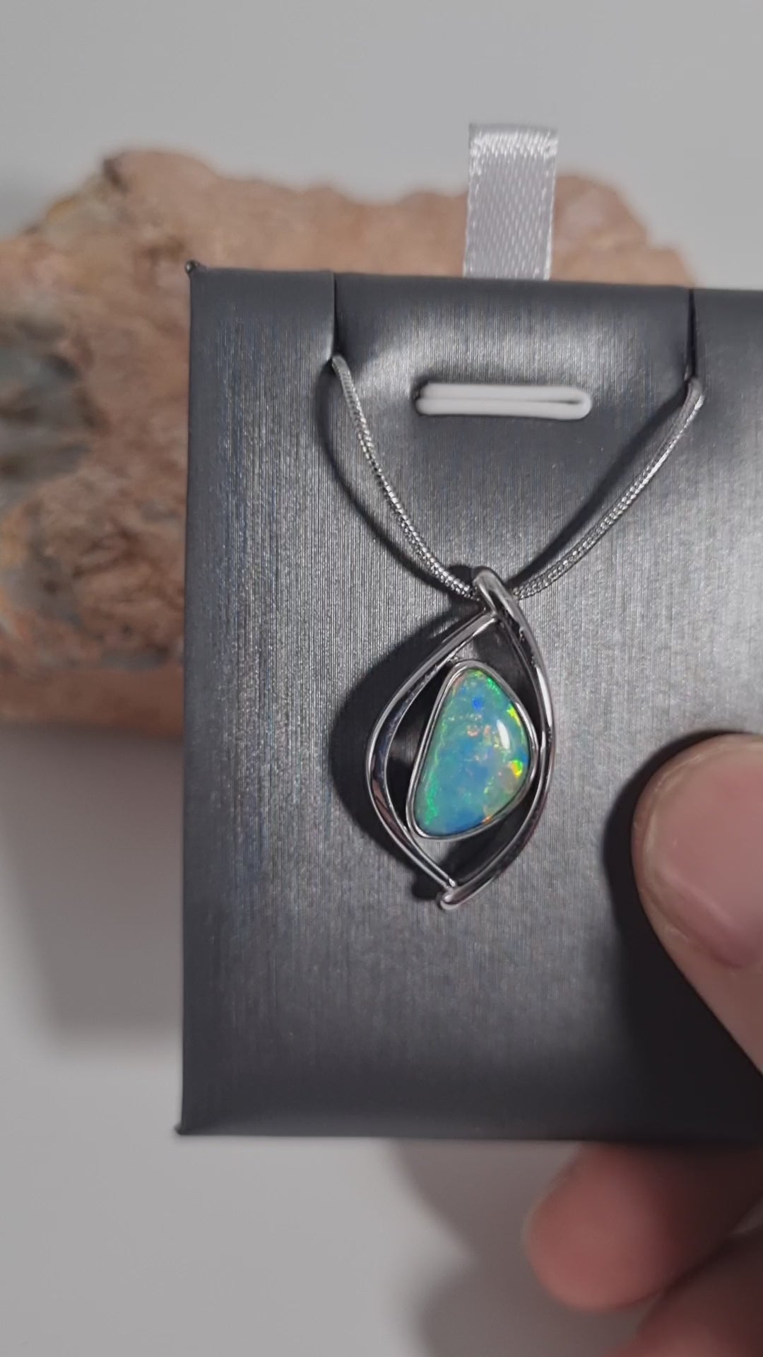4.3ct Doublet Opal in Sterling Silver