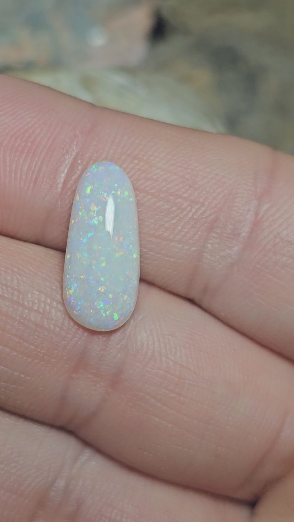 LO110 Turkey Ridge 3.4ct Freeform Drop