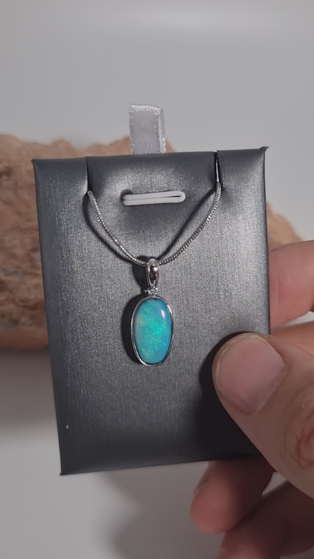 3.35ct Doublet Opal in Sterling Silver