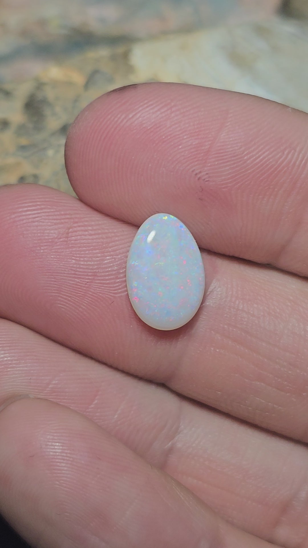 LO107 Turkey Ridge 2.3ct Freeform Drop