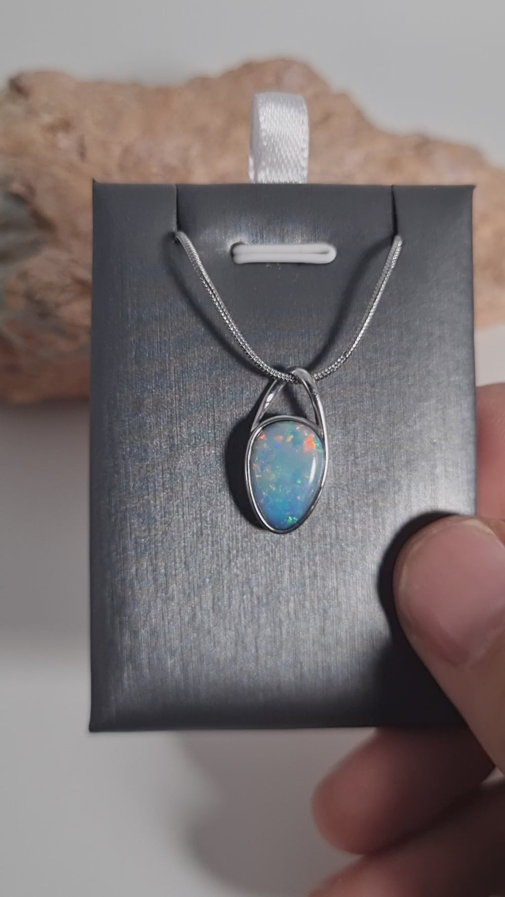 4.1ct Doublet Opal in Sterling Silver