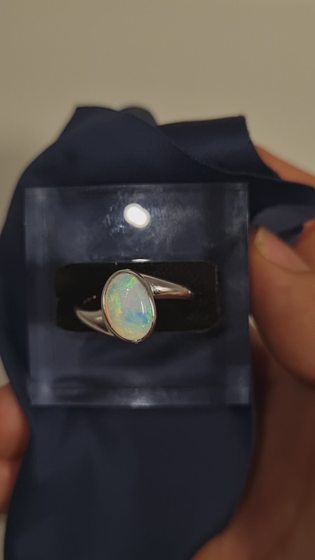 1.15ct Solid Semi Crystal Opal