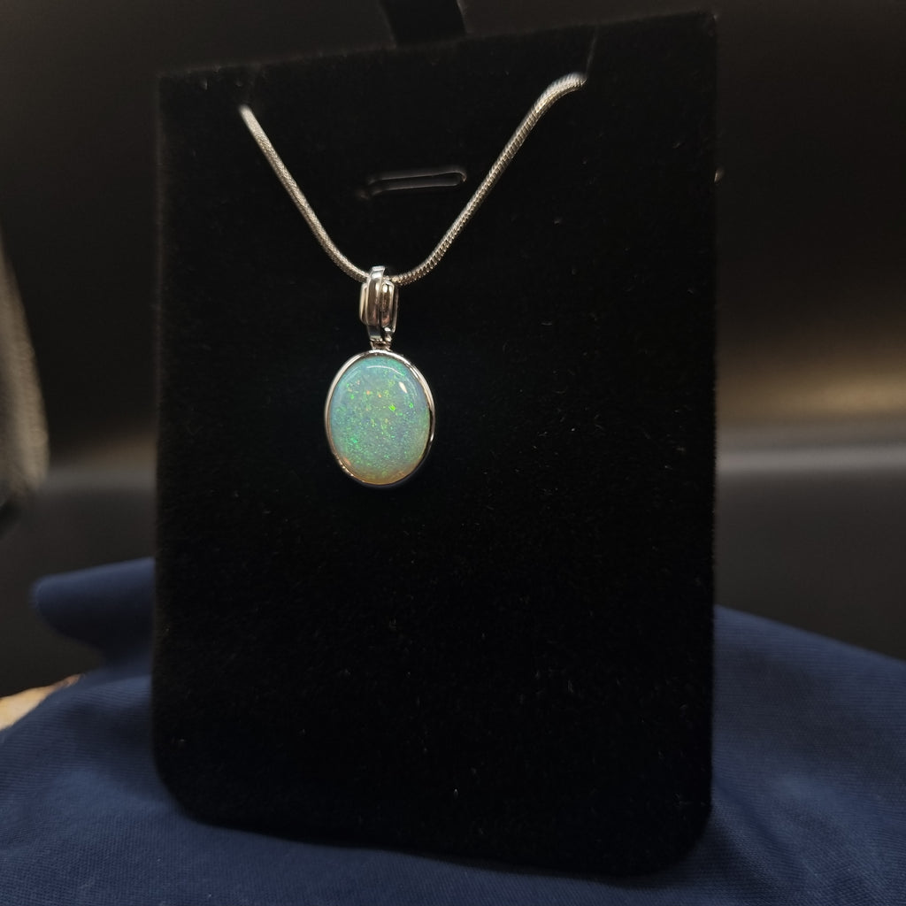 3.05ct Solid Opal in Sterling Silver