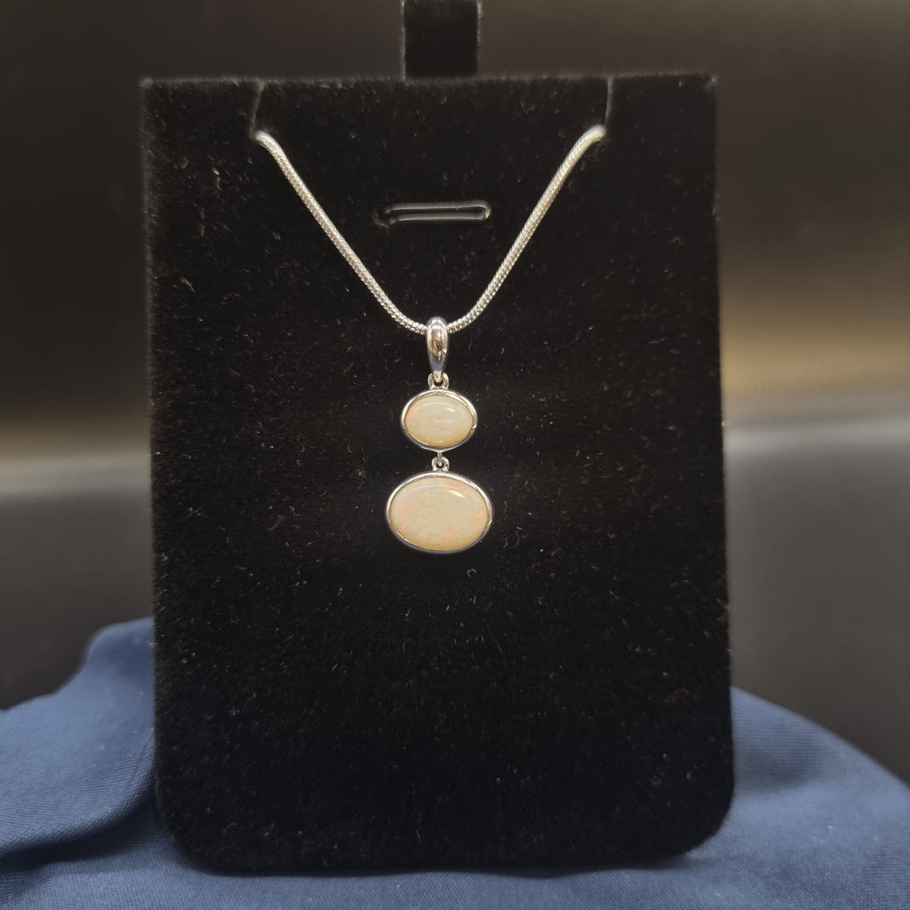 1.85ct Solid Opal in Sterling Silver