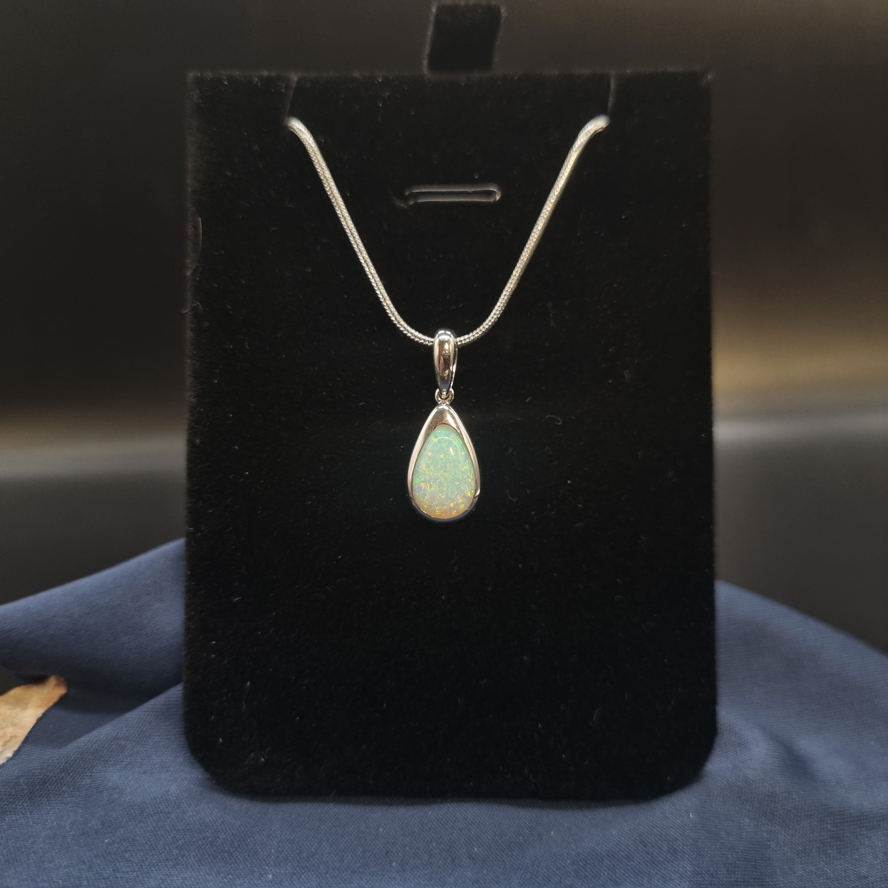 2.2ct Solid Opal in Sterling Silver