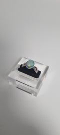 Doublet opal ring silver 925