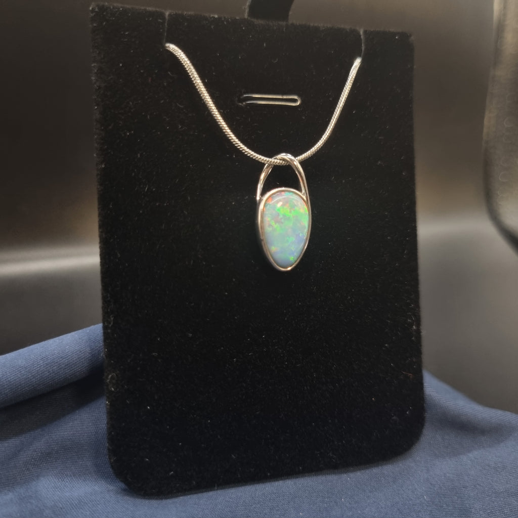 4.1ct Doublet Opal in Sterling Silver