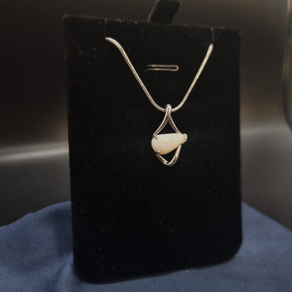1.7ct Solid Opal in Sterling Silver