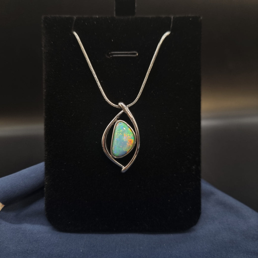 4.3ct Doublet Opal in Sterling Silver