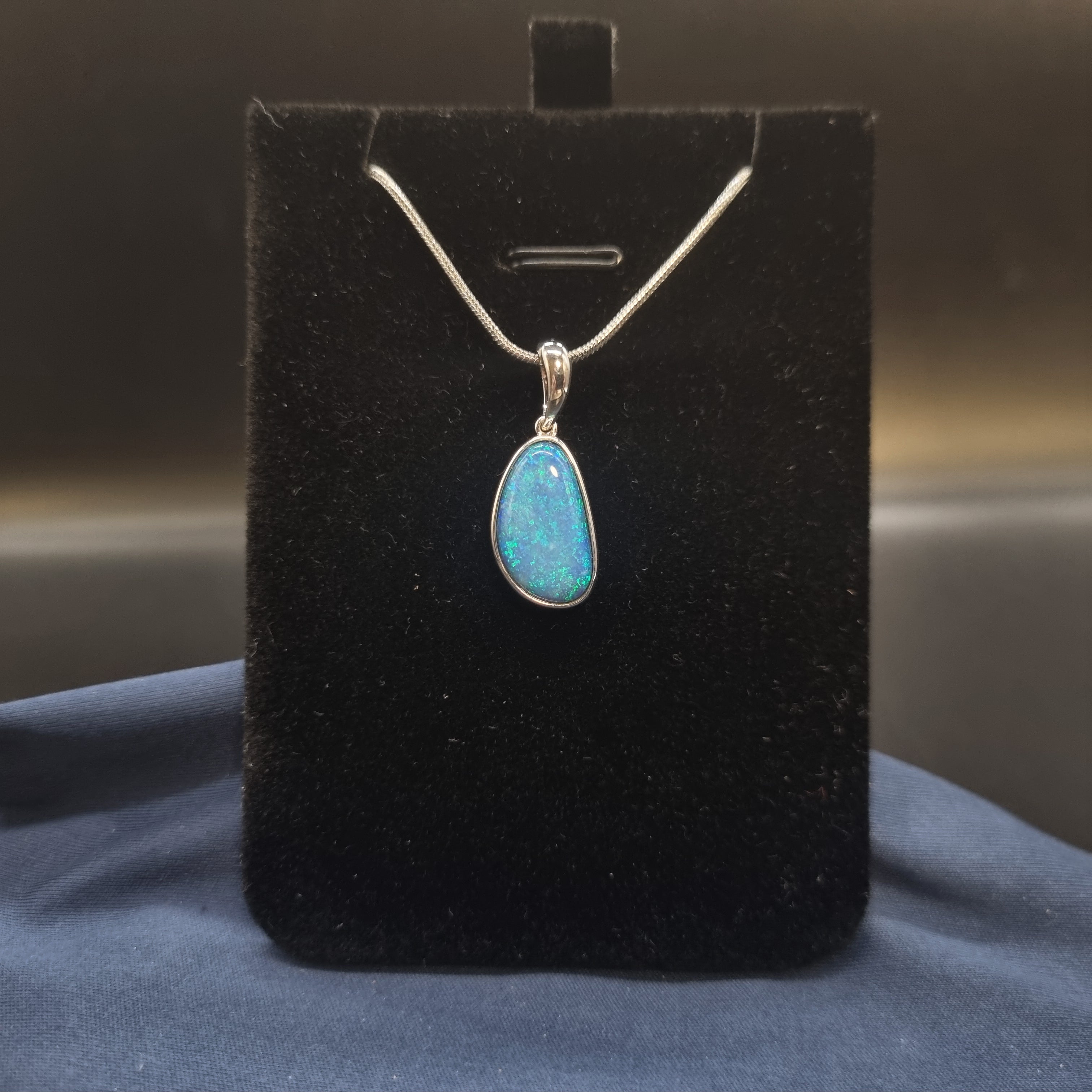 4.3ct Doublet Opal in Sterling Silver