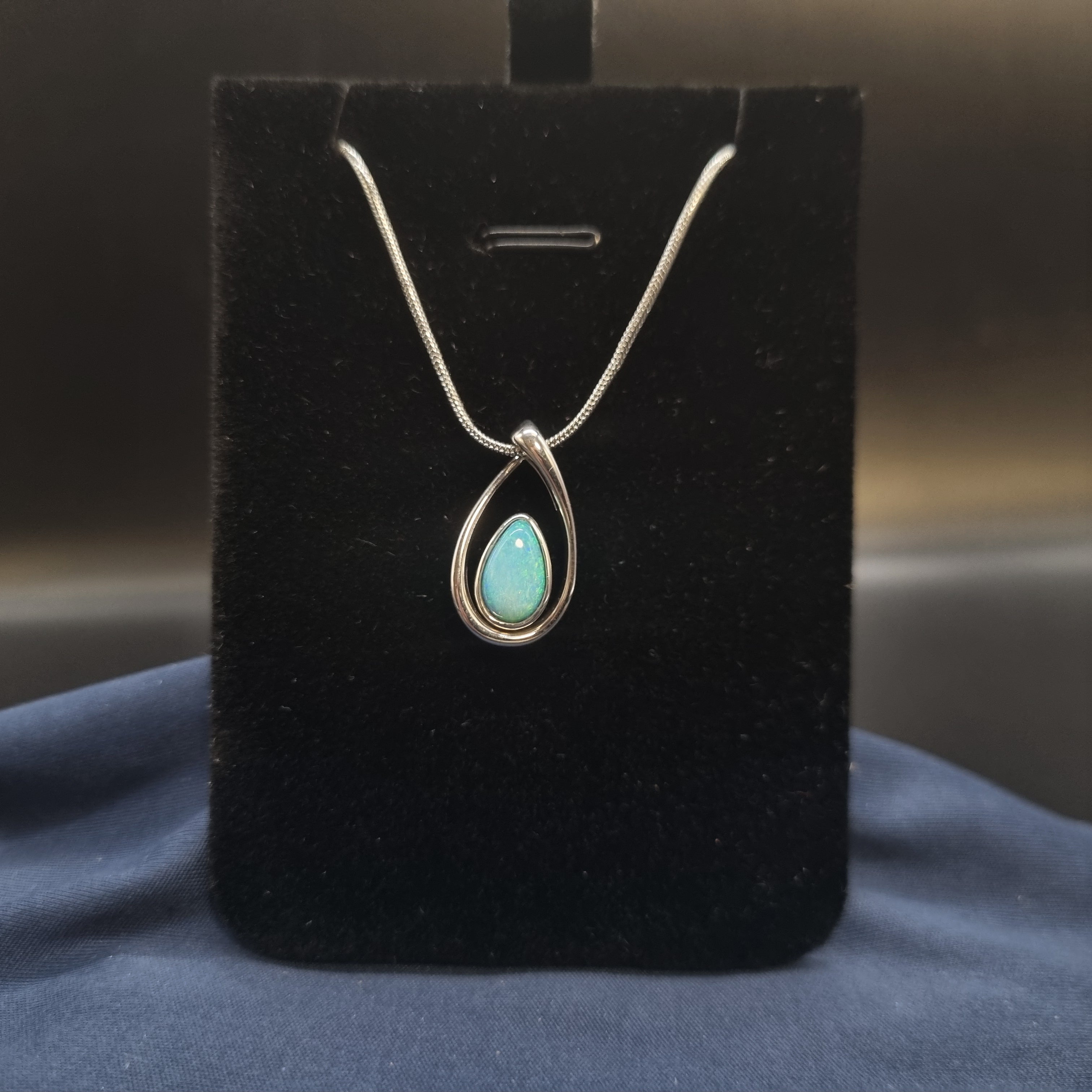 1.5ct Doublet Opal in Sterling Silver