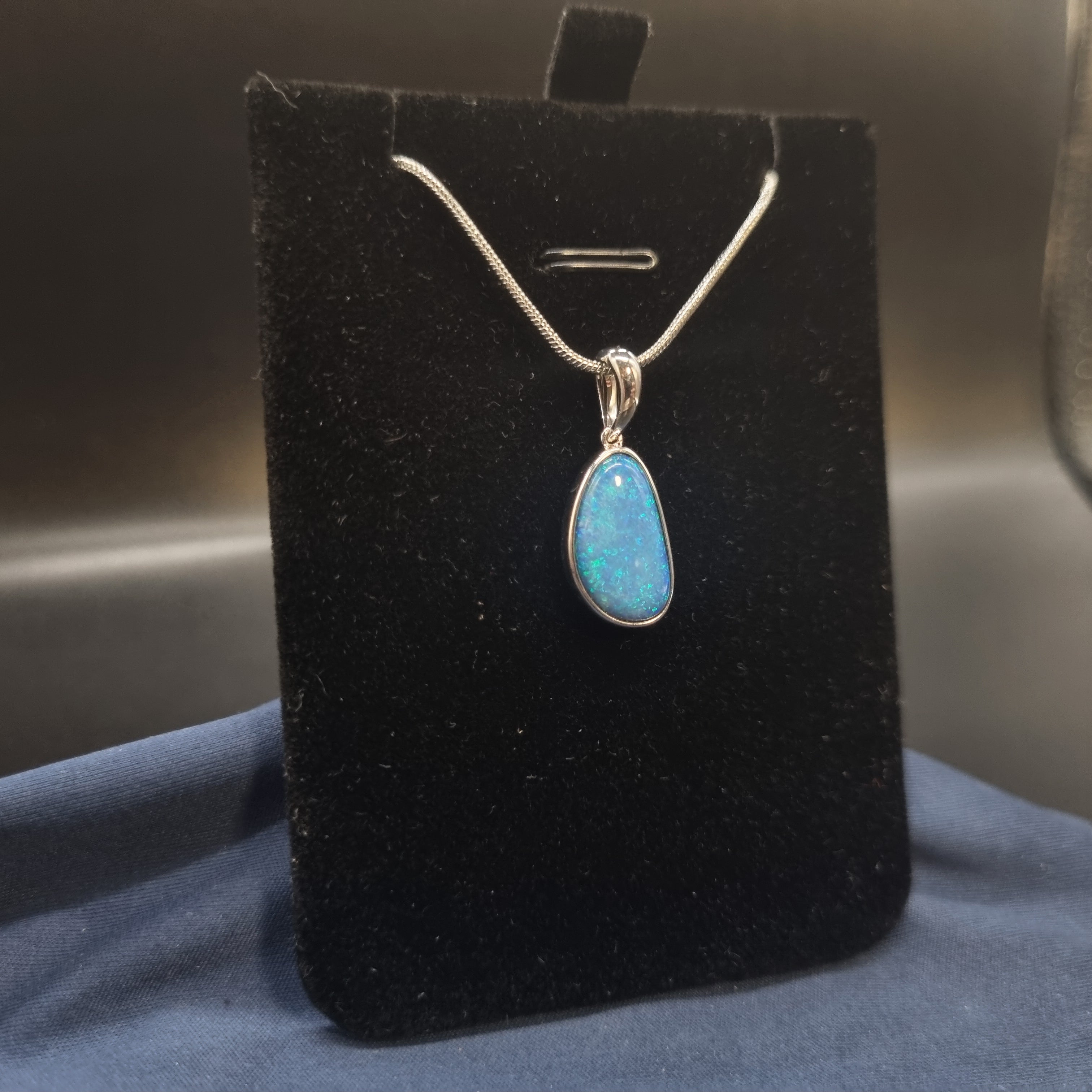 4.3ct Doublet Opal in Sterling Silver