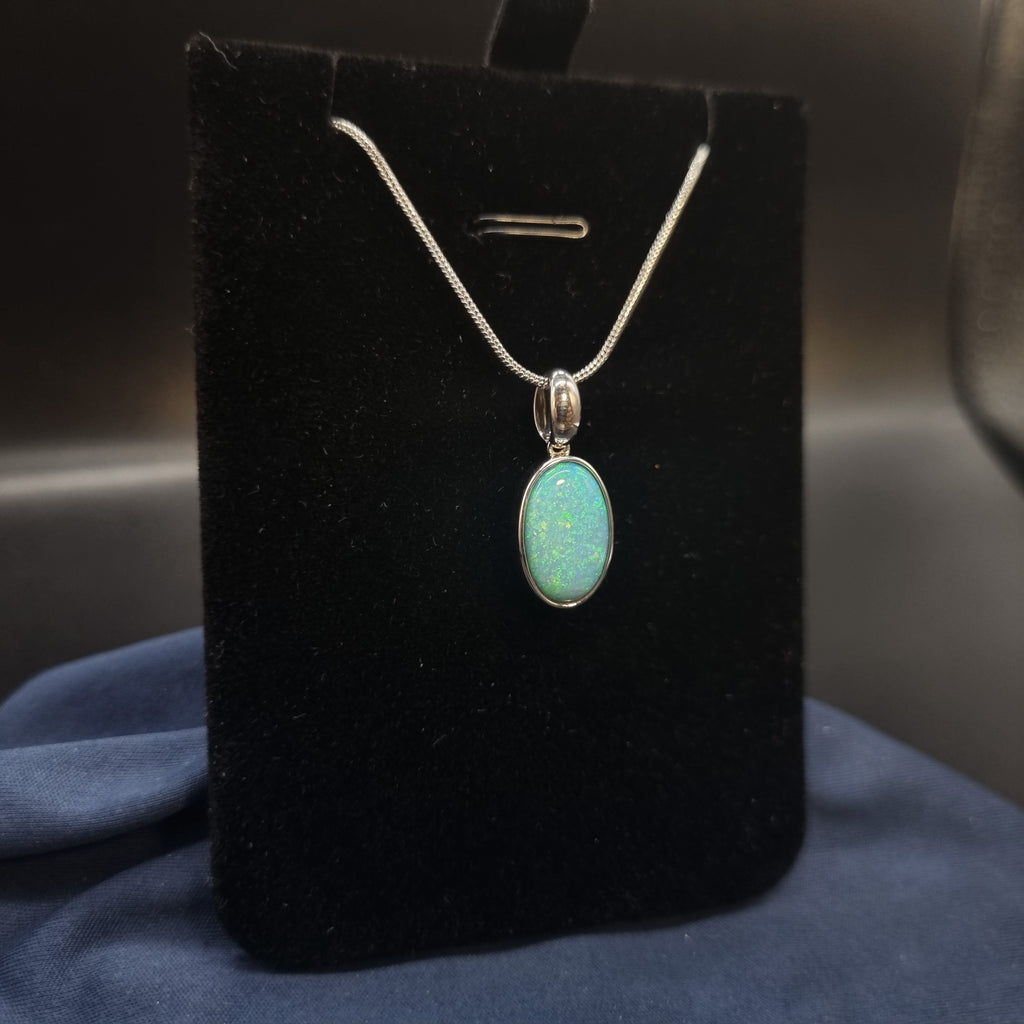 3.8ct Doublet Opal in Sterling Silver