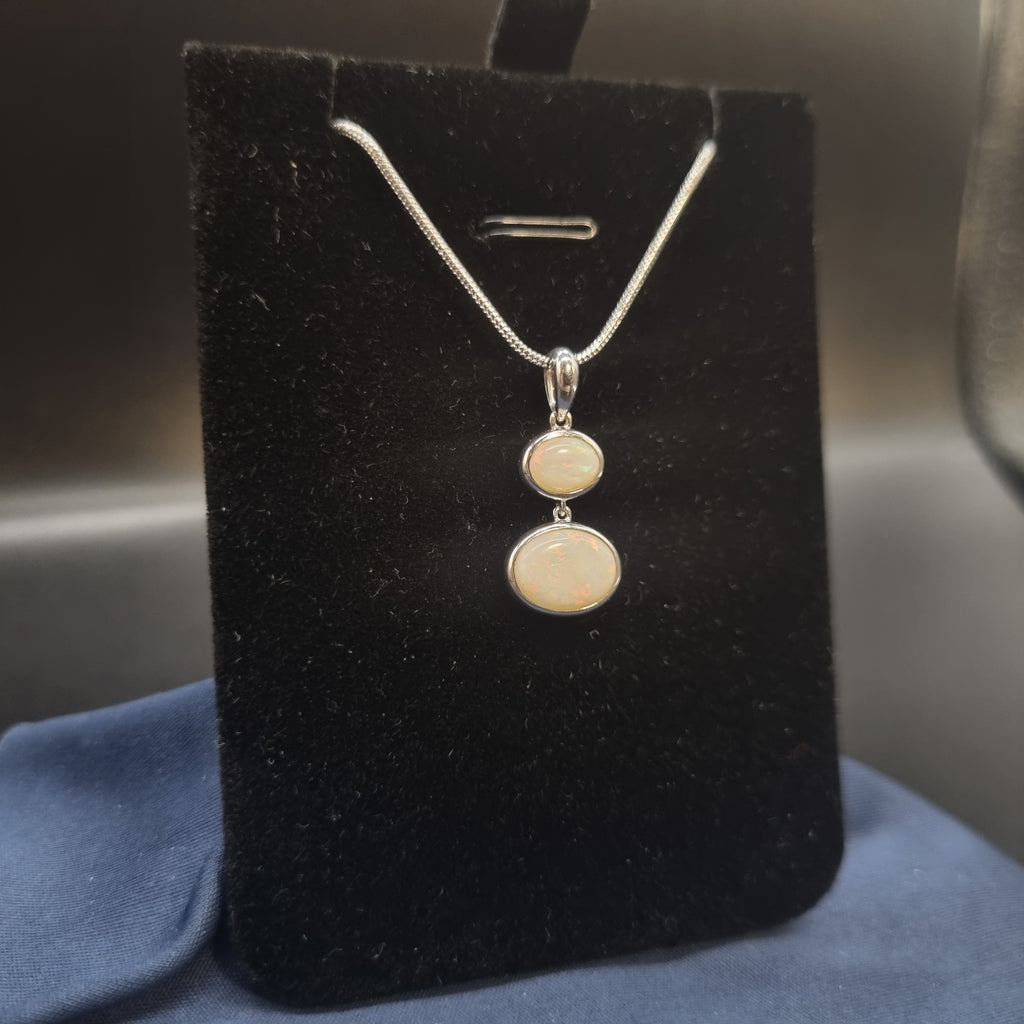 1.85ct Solid Opal in Sterling Silver
