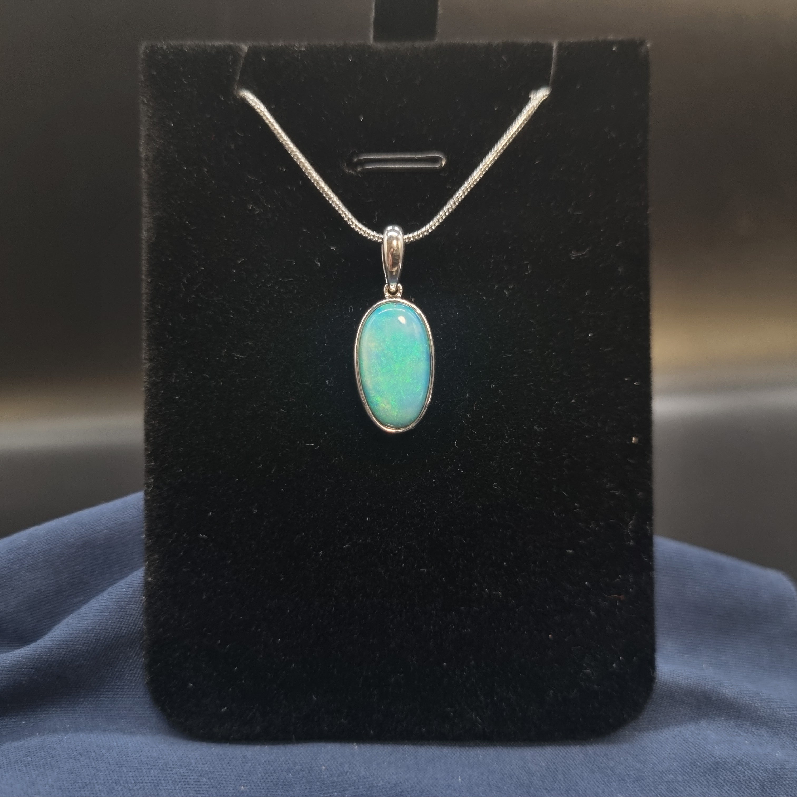3.35ct Doublet Opal in Sterling Silver