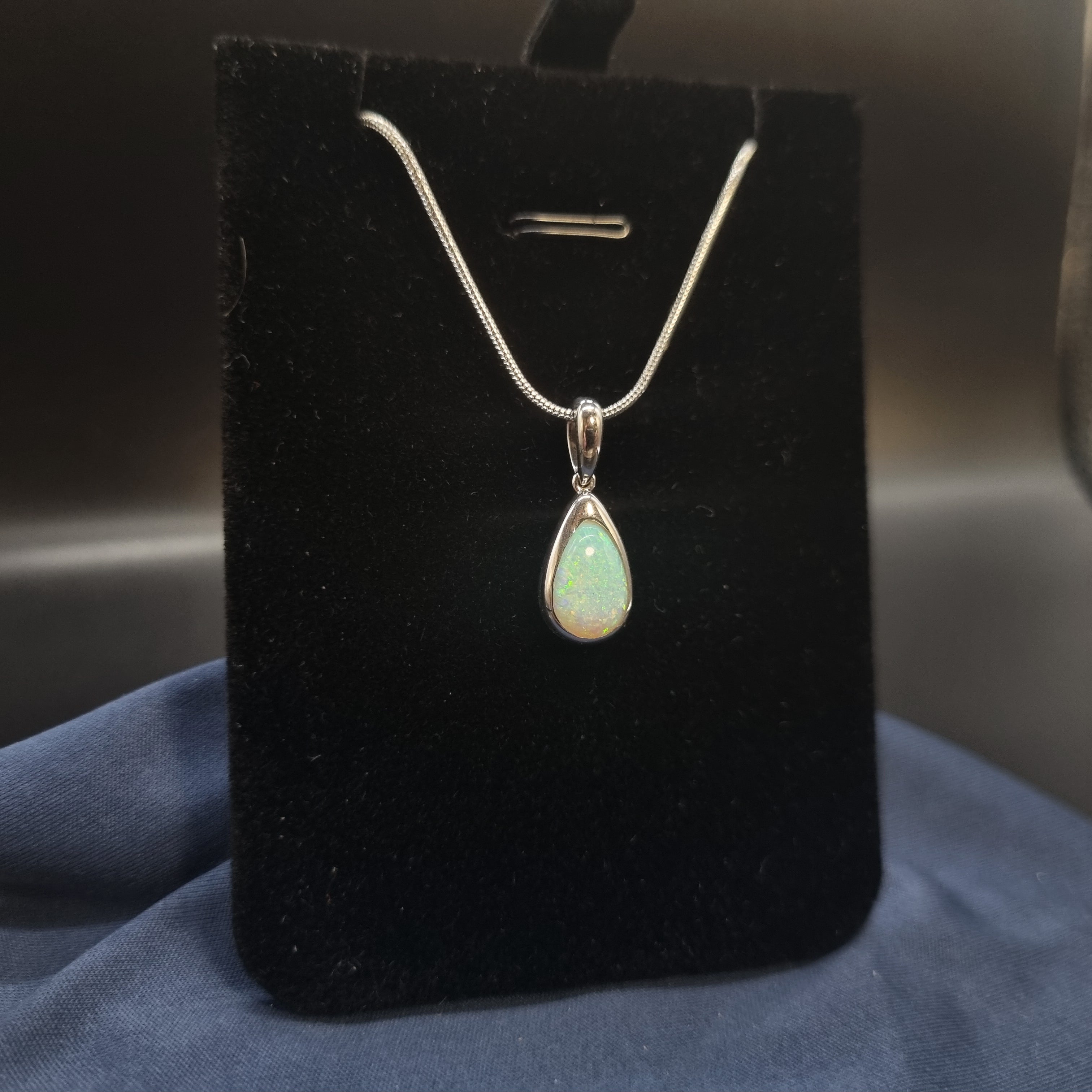 2.2ct Solid Opal in Sterling Silver
