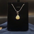 2ct Solid Opal in Sterling Silver