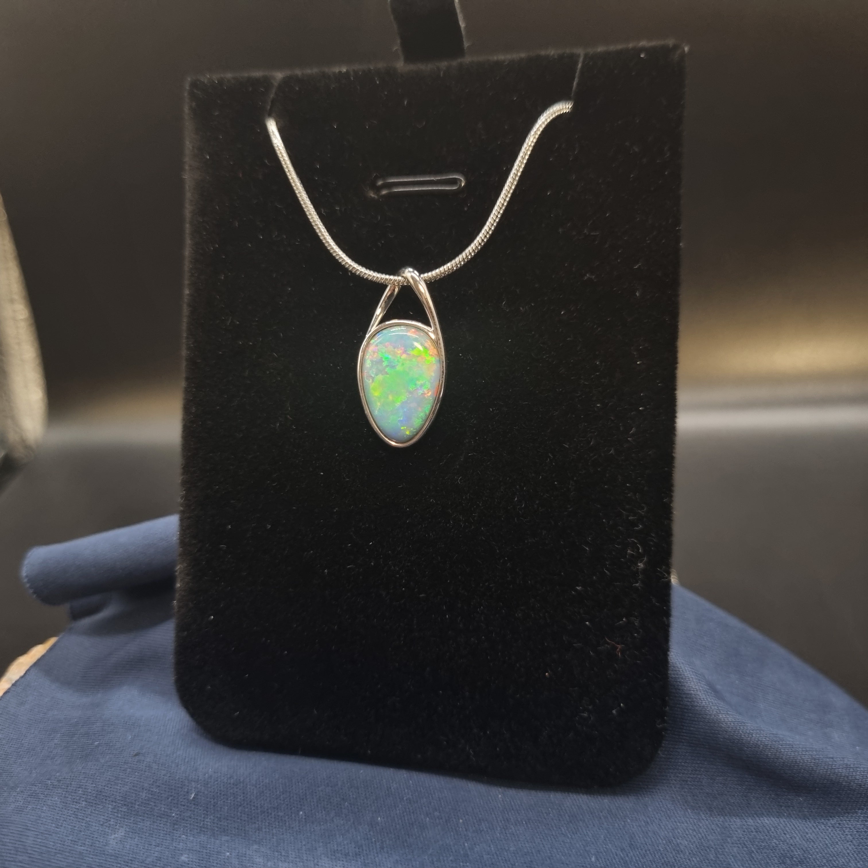 4.1ct Doublet Opal in Sterling Silver