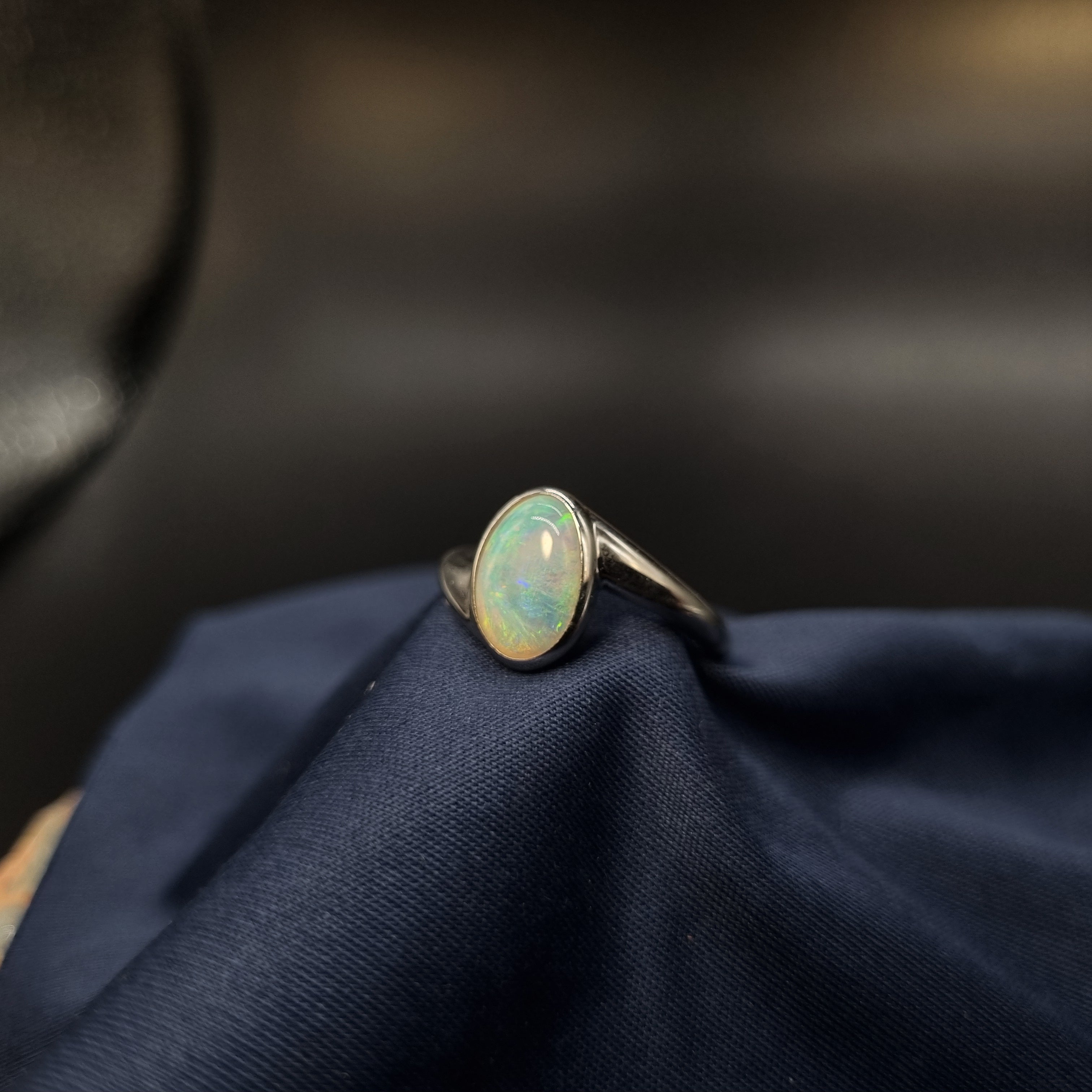 1.15ct Solid Semi Crystal Opal
