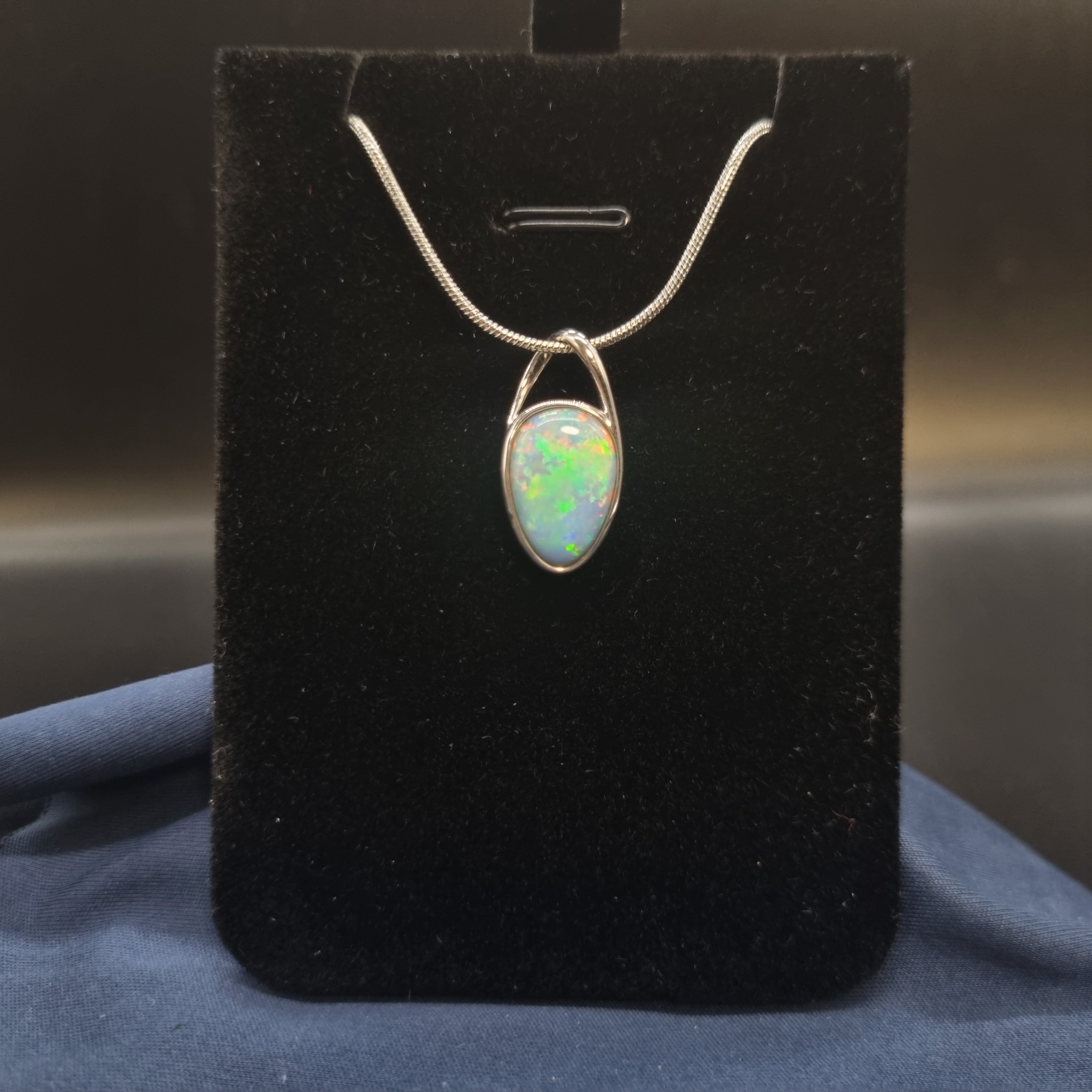 4.1ct Doublet Opal in Sterling Silver