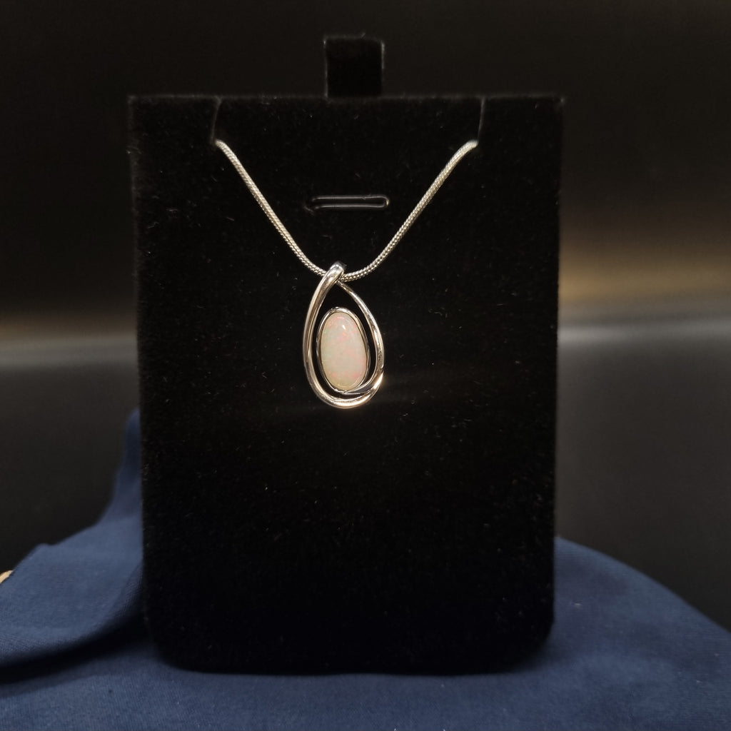 1.2ct Solid Opal in Sterling Silver