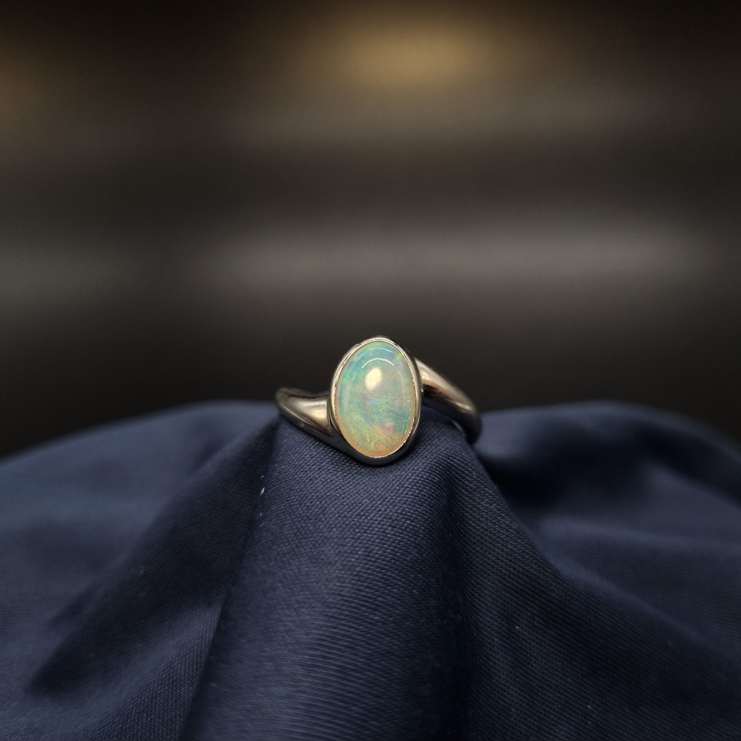 1.15ct Solid Semi Crystal Opal