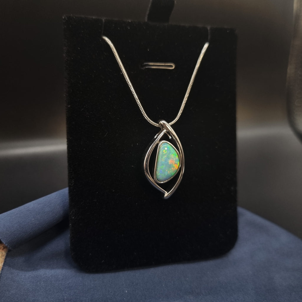 4.3ct Doublet Opal in Sterling Silver